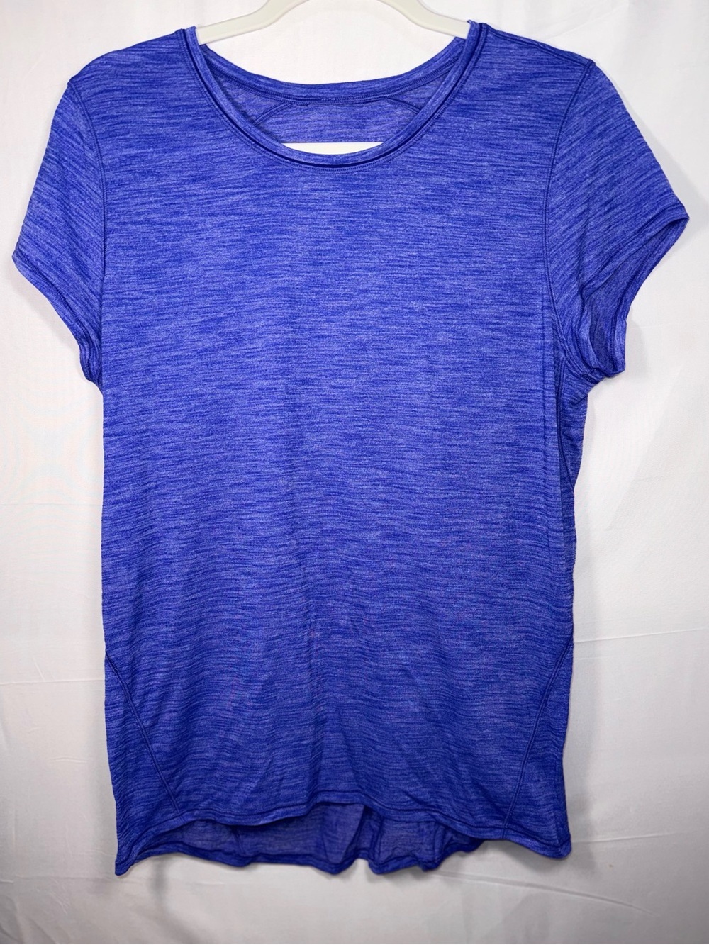 Lululemon Women’s Blue Swiftly Short-Sleeve Crewneck Athletic Shirt Size 6 /S